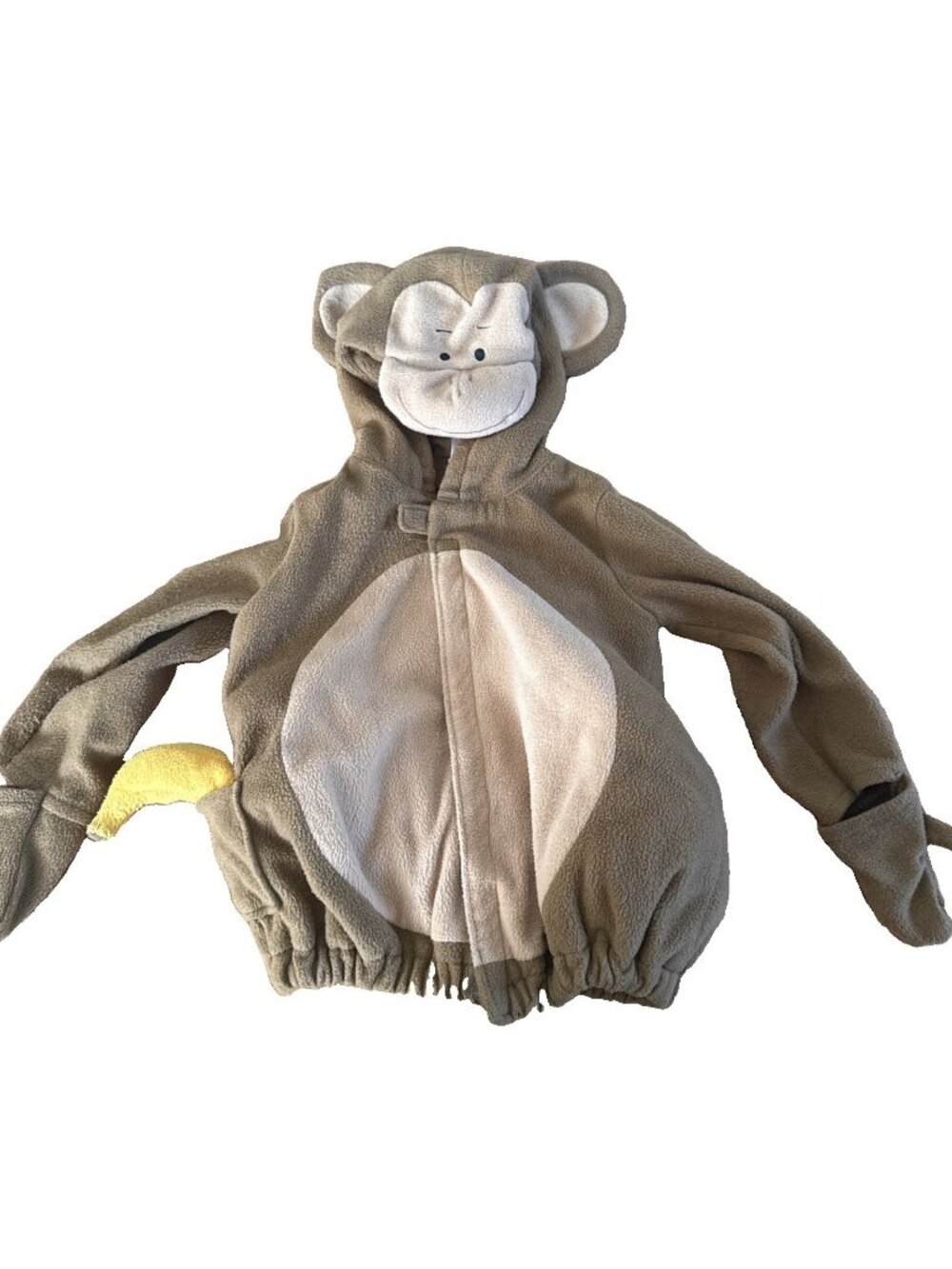 Old Navy Toddler Monkey Costume size 2T-3T fleece Jacket